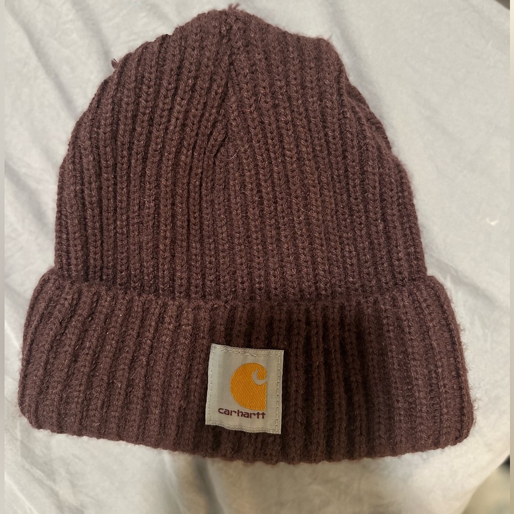 Carhartt Brown Knit Beanie